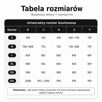 Biustonosz Żelowy